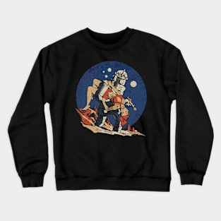 ROBOT damsel in distress Crewneck Sweatshirt